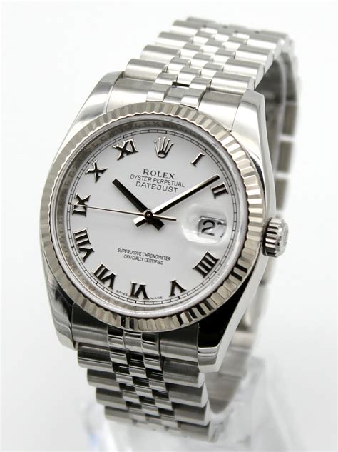 rolex with white face|rolex white dial datejust.